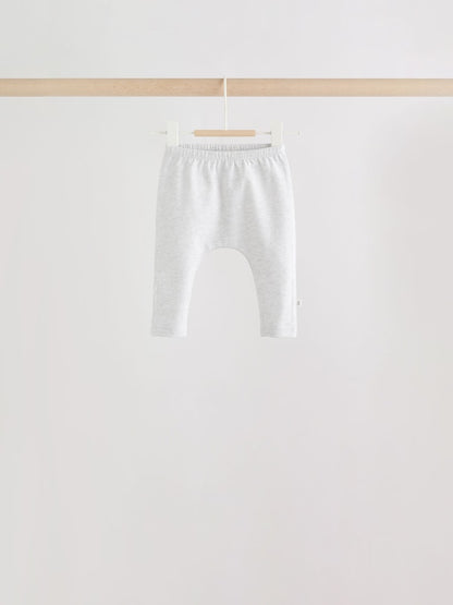 Grey and Pink Short Sleeve Top and Leggings Baby Set 6 Piece (0mths-3yrs)
