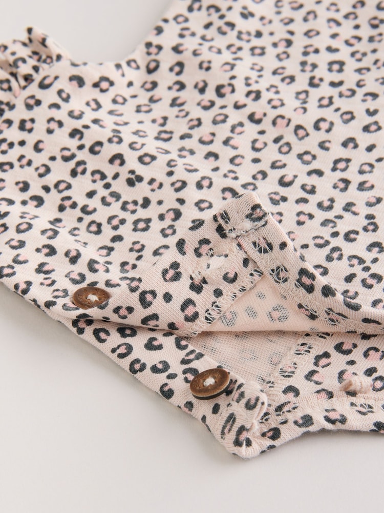 Monochrome Flower Short Sleeve Top and Shorts Baby Set 6 Piece (0mths-2yrs) - Size Up to 1 Month (56cm)