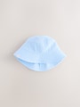 Blue and Bear Embroidered Bucket Hats 2 Pack - Size 50cm (First Size)
