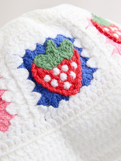 Crochet Knitted Baby Bucket Hat