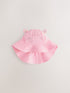 Pink Bunny Baby Bucket Hat - Up To 3 Months (50 - 62cm)