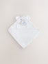 White Safari Animals Hooded Baby Towel - Size One