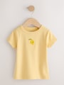 Bright Fruit Ribbed Short Sleeve Tops 5 Pack (3mths-7yrs) - Size 3-6 Months (62-68cm)