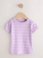 Bright Fruit Ribbed Short Sleeve Tops 5 Pack (3mths-7yrs) - Size 3-6 Months (62-68cm)