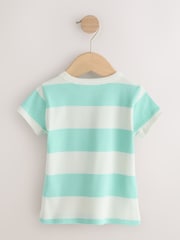 Bright Fruit Ribbed Short Sleeve Tops 5 Pack (3mths-7yrs) - Size 3-6 Months (62-68cm)