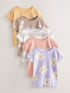 Neutral Short Sleeve T-Shirts 5 Pack (3mths-7yrs)