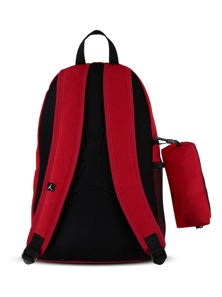 Jordan Red Jan Air School Backpack and Pencil Case - Size One