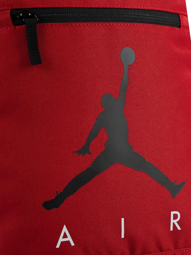 Jordan Red Jan Air School Backpack and Pencil Case - Size One