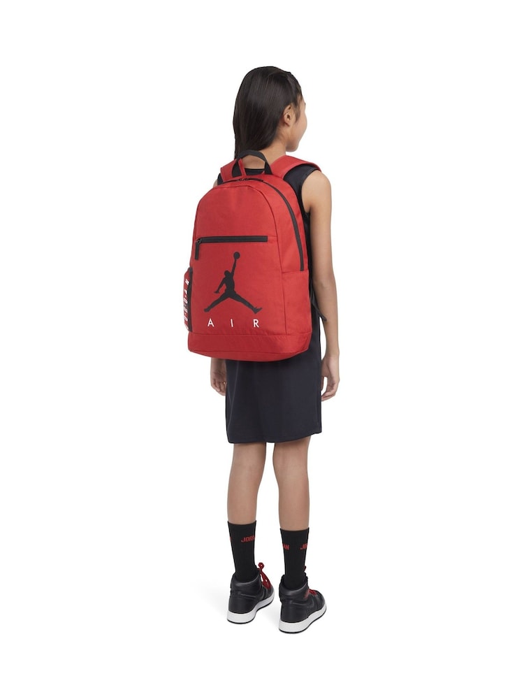 Jordan Red Jan Air School Backpack and Pencil Case - Size One