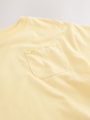 Yellow Short Sleeve Ric Rac Trim T-Shirt (3mths-7yrs) - Size 3-6 Months (62-68cm)