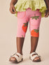 Pink Strawberry Crop Leggings (3mths-7yrs) - Size 3-6 Months (62-68cm) - Option 1