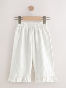 Brown Wide Leg Trousers (3mths-7yrs) - Size 3-6 Months (62-68cm)
