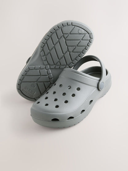 Grey Comfort Clogs