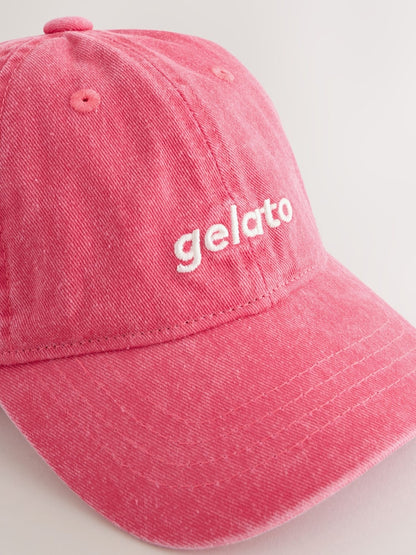 Red Gelato Baseball Cap (1-16yrs)