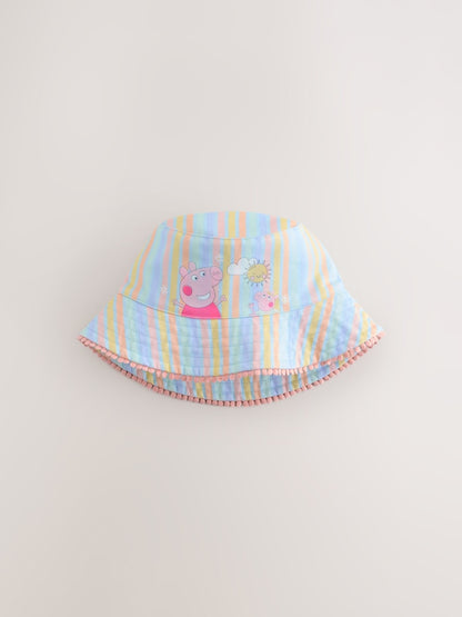 Pink Peppa Pig Bucket Hat (3mths-10yrs) - 7-10 Years (122-140cm)