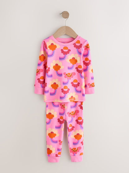 Pink/Purple Retro Floral Print Snuggle