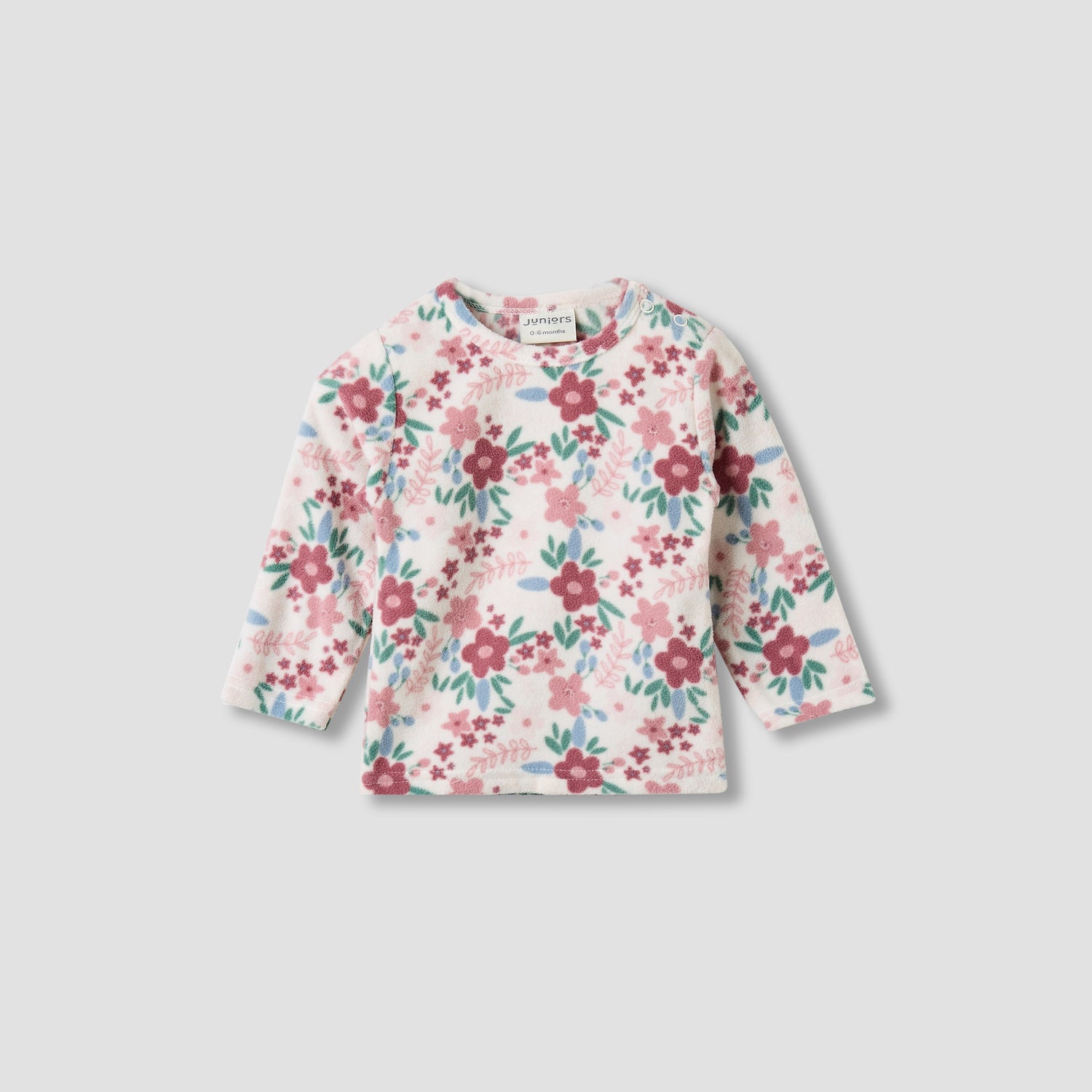 Juniors Pyjama Set with Assorted Print - Polyester - Long Sleeves - Round Neck - Pack of 2