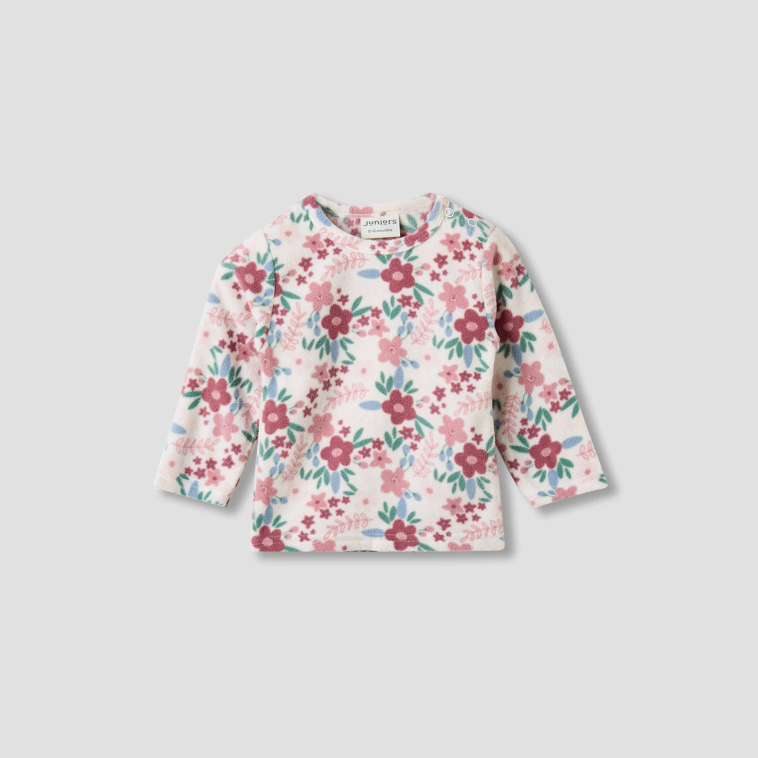Juniors Pyjama Set with Assorted Print - Polyester - Long Sleeves - Round Neck - Pack of 2
