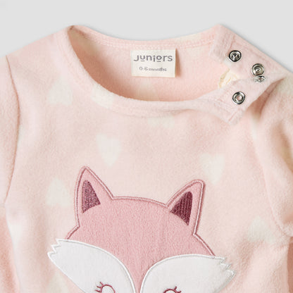 Juniors Pyjama Set with Assorted Print - Polyester - Long Sleeves - Round Neck - Pack of 2