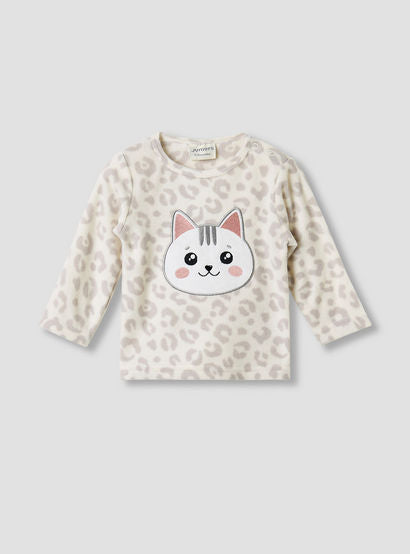Juniors Pyjama Set with Assorted Print - Polyester - Long Sleeves - Round Neck - Pack of 2-baby-girls-clothing-nightwear-pyjamasets-image-2