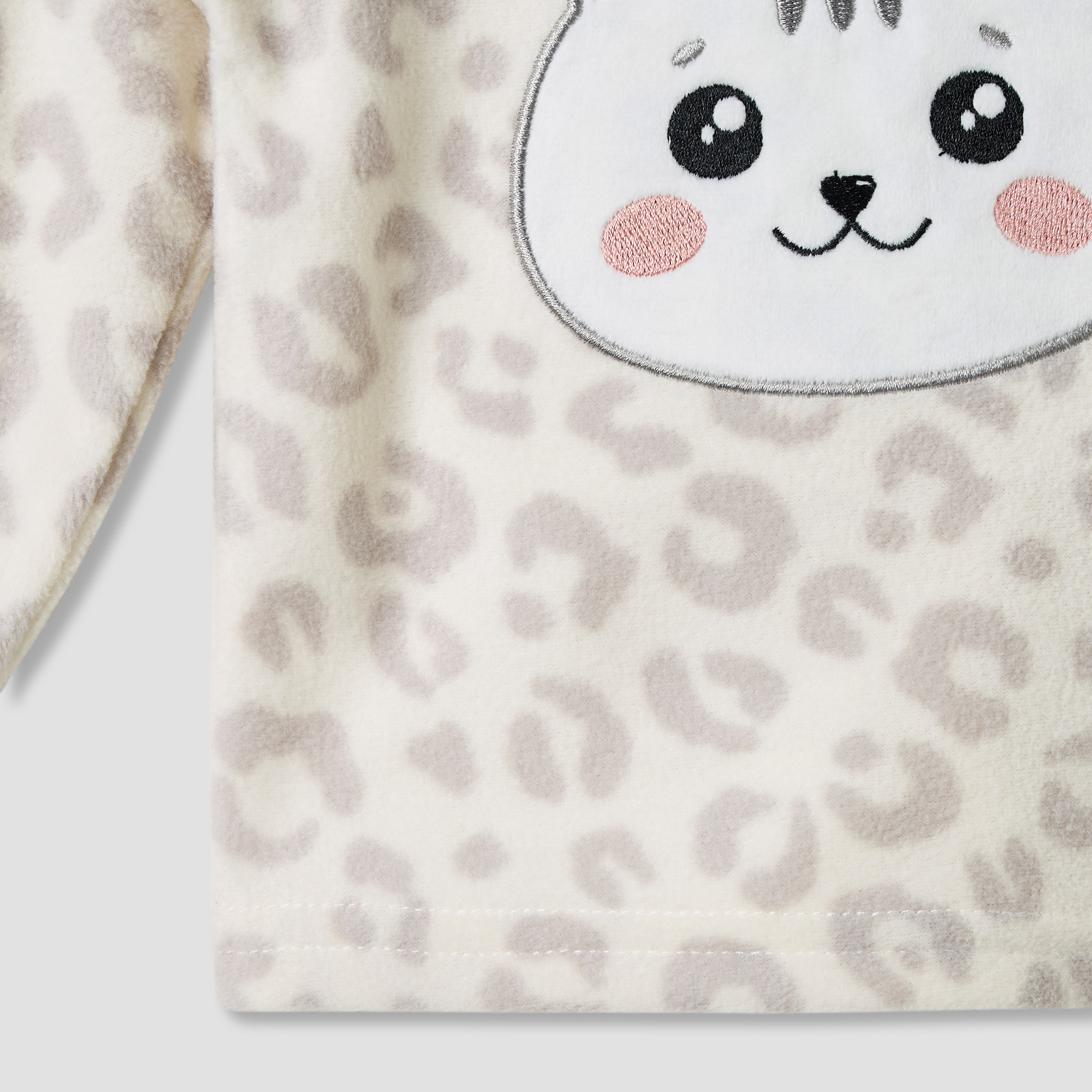 Juniors Pyjama Set with Assorted Print - Polyester - Long Sleeves - Round Neck - Pack of 2