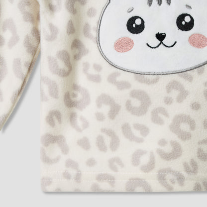 Juniors Pyjama Set with Assorted Print - Polyester - Long Sleeves - Round Neck - Pack of 2