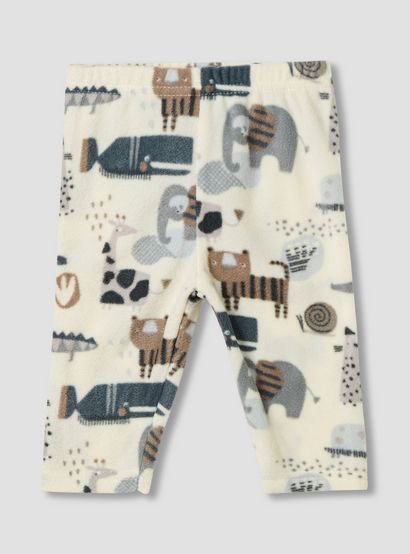 Juniors Pyjama Set with Animal Print - Polyester - Long Sleeves - Crew Neck - Set of 2-baby-boys-clothing-nightwear-pyjamasets-image-3