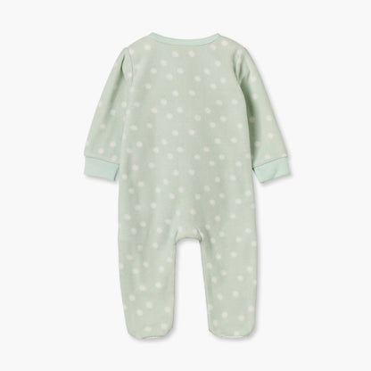 Pack of 2 Juniors Crew Neck Long Sleeves Sleepsuit with Floral Print