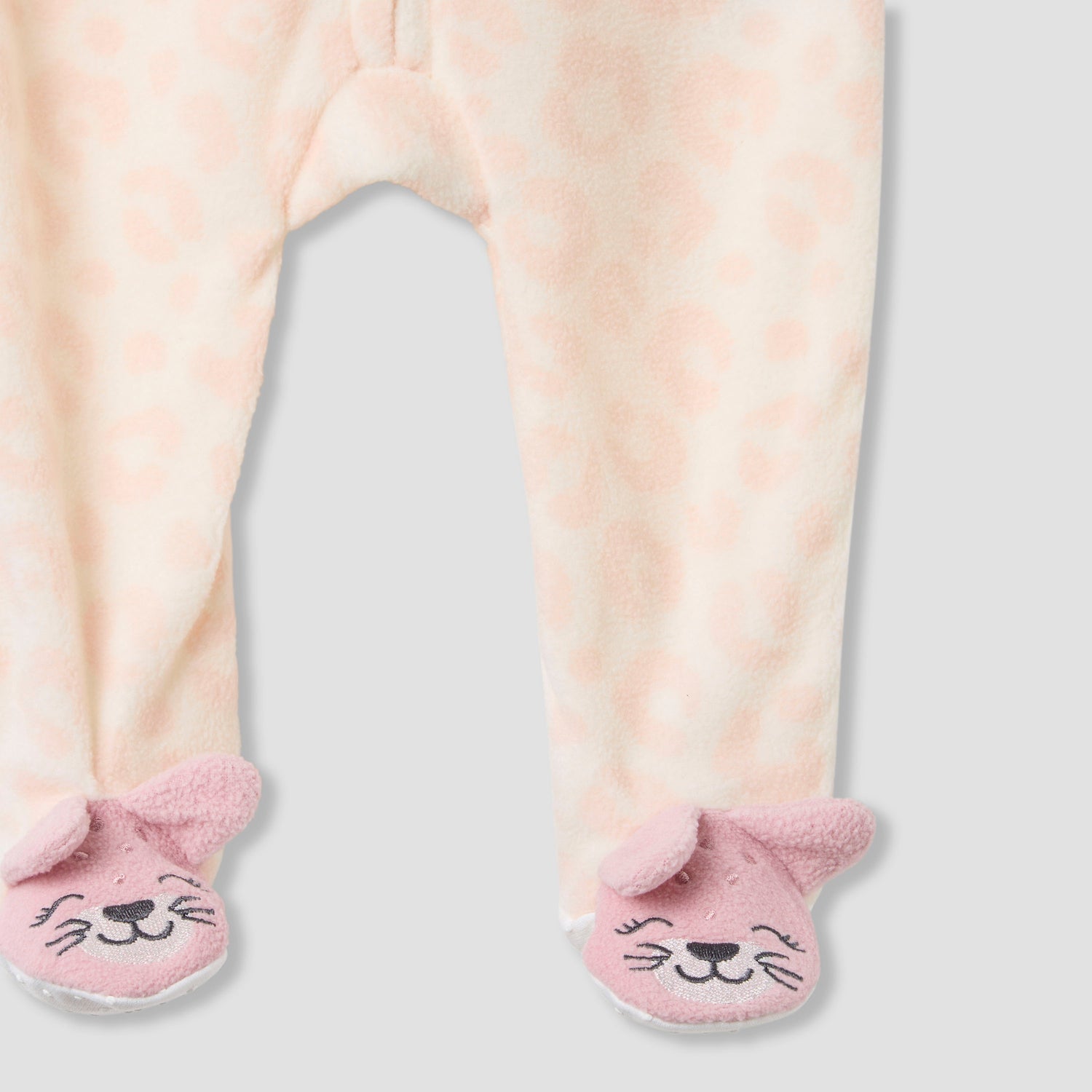 Juniors Round Neck Sleepsuit with Print - Polyester - Long Sleeves - Set of 2