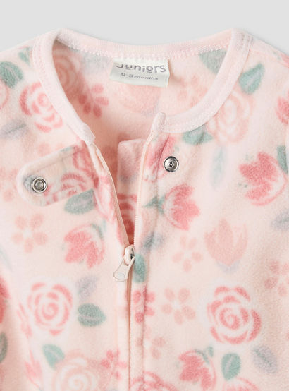 Juniors Round Neck Sleepsuit with Print - Polyester - Long Sleeves - Set of 2-baby-girls-clothing-nightwear-sleepsuits-image-6