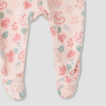 Juniors Round Neck Sleepsuit with Print - Polyester - Long Sleeves - Set of 2