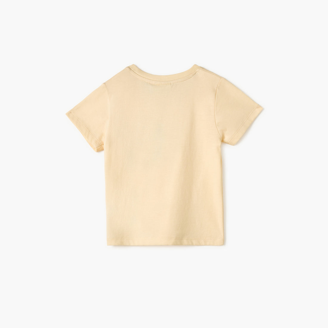 Juniors Solid T-shirt with Chest Pocket and Button Closure
