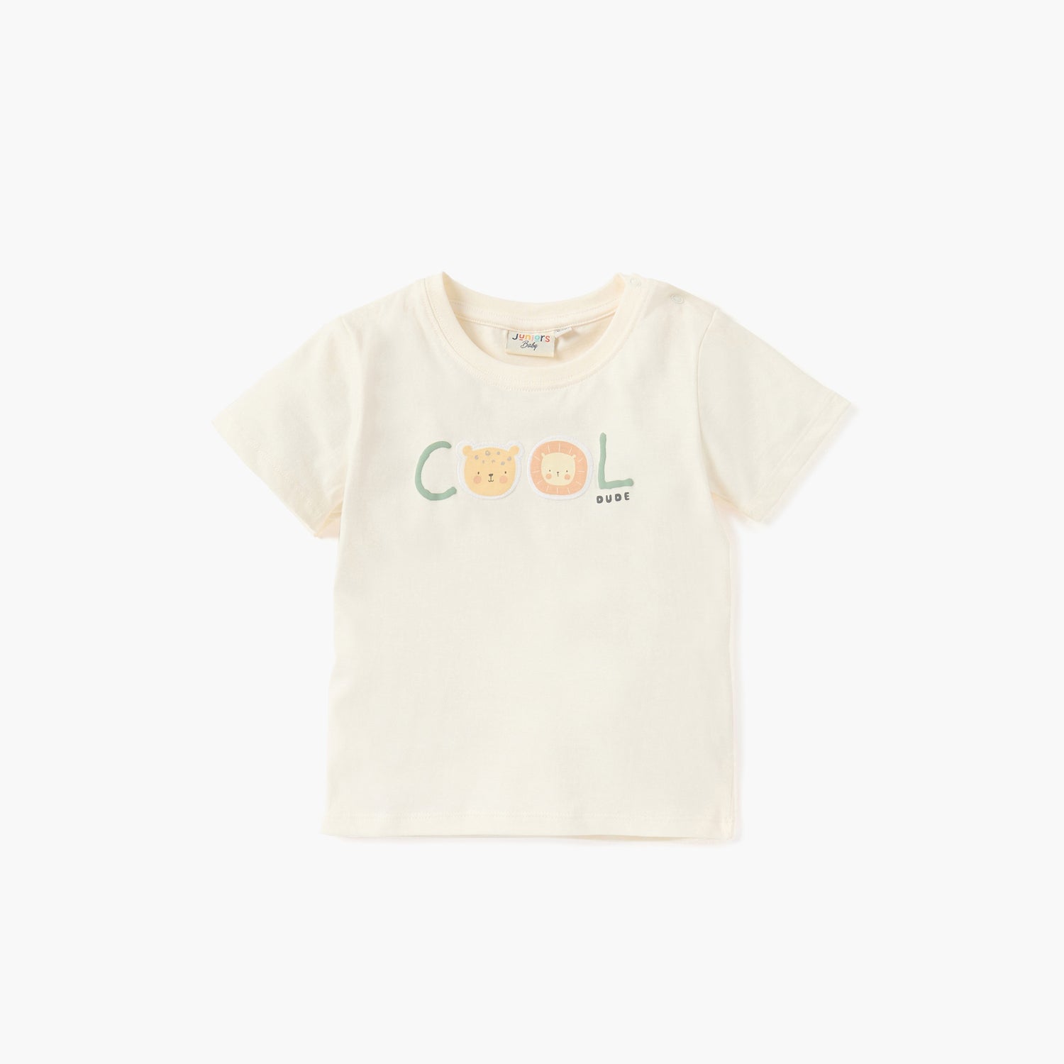 Juniors Applique Detail T-shirt and Dungarees Set