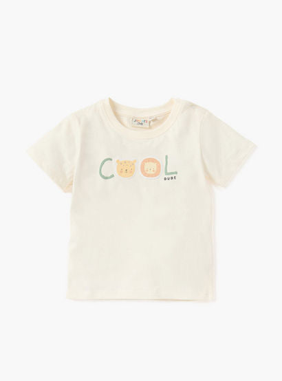 Juniors Applique Detail T-shirt and Dungarees Set-baby-boys-clothing-setsandcoords-image-2