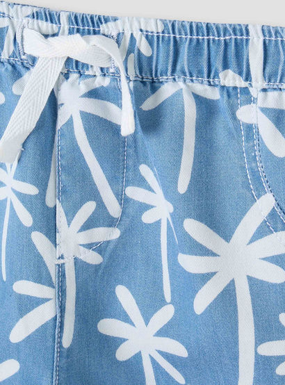 Juniors All-Over Palm Tree Print Shirt and Shorts Set-baby-boys-clothing-setsandcoords-image-5