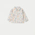 Juniors Printed Shirt with Long Sleeves - White / 12-18 mths