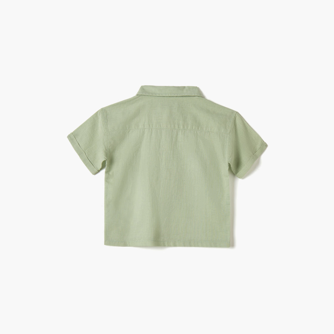 Juniors Stripe Detail Shirt with Short Sleeves
