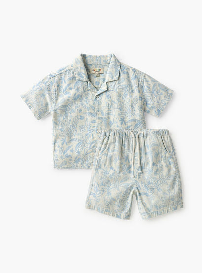 Juniors Printed Shirt and Shorts Set-baby-boys-clothing-setsandcoords-image-1