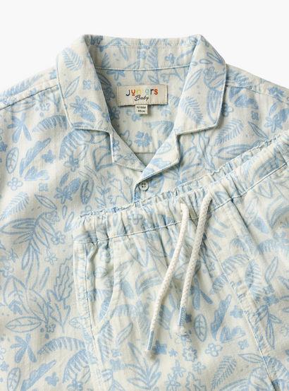Juniors Printed Shirt and Shorts Set-baby-boys-clothing-setsandcoords-image-4