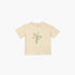 Giggles Tree Print T-shirt with Short Sleeves - Cream / 12-18 mths