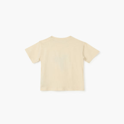 Giggles Tree Print T-shirt with Short Sleeves