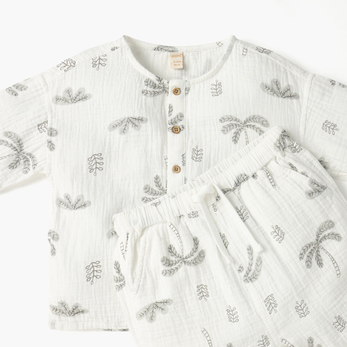 Giggles Printed T-shirt and Shorts Set