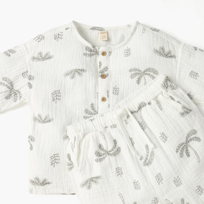 Giggles Printed T-shirt and Shorts Set