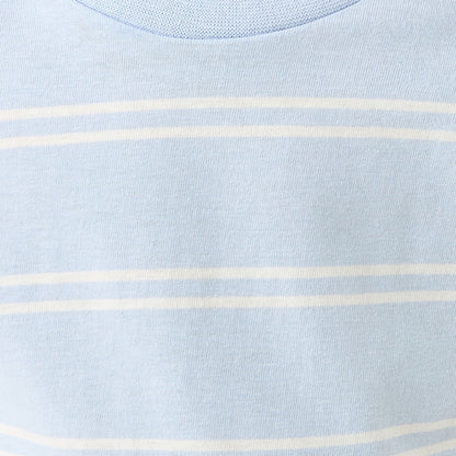 Juniors Printed Crew Neck T-shirt with Short Sleeves - Set of 2