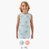 Juniors Printed Sleeveless T-shirt - Set of 2 - Multicolour / 1-2 yrs