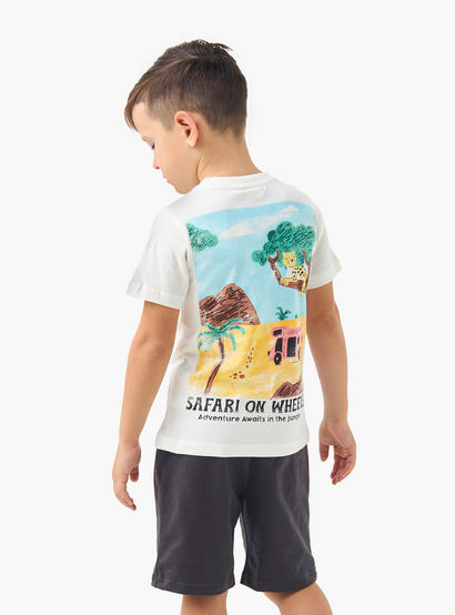 Juniors 3-Piece Printed T-shirt and Shorts Set-boys-clothing-setsandcoords-image-3