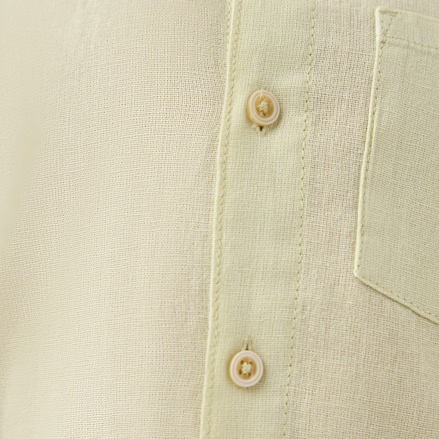 Juniors Solid Shirt with Short Sleeves and Chest Pocket