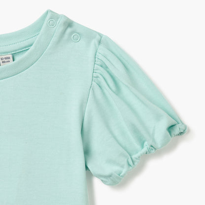 Juniors Swan Applique T-shirt with Short Sleeves