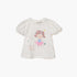 Juniors Graphic Print T-shirt with Short Sleeves - White / 12-18 mths