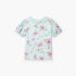 Juniors Printed T-shirt with Short Sleeves and Round Neck - Green / 12-18 mths